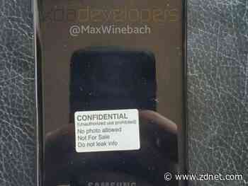 This is what Samsung's Galaxy S20+ 5G looks like