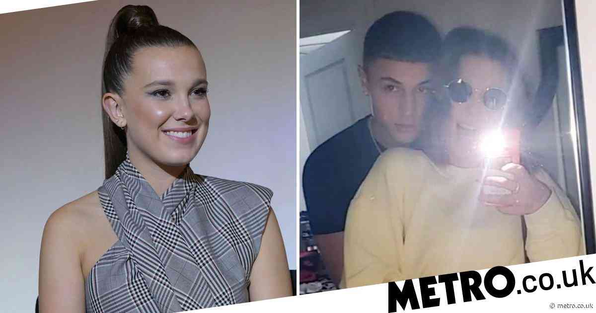 Millie Bobby Brown confirms romance with rugby player’s son with sweet couple snap: ‘Love you’