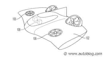 Porsche applies to patent an all-electric VTOL flying faxi