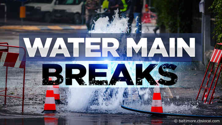 75 Customers Without Water Service After Water Main Break In Dundalk