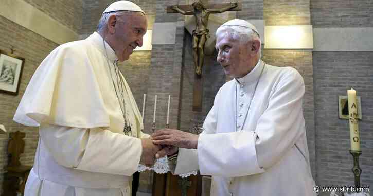 Retired Pope Benedict defends priestly celibacy in new book, suggesting rift with Francis