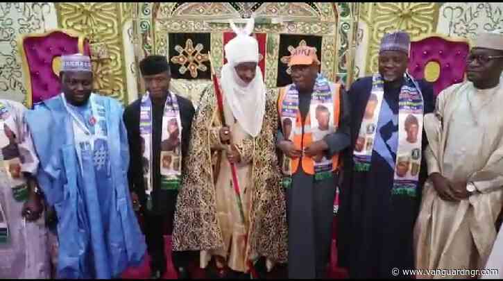 Ganduje, Emir Sanusi unite as Osinbajo visits Kano