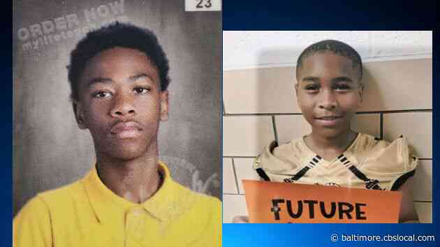 10-Year-Old, 12-Year-Old Boys In Baltimore County Found Safe