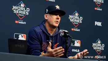 Astros manager, GM fired after suspensions for team's sign-stealing