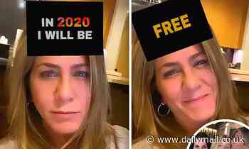 'Free' Jennifer Aniston uses Instagram 2020 prediction filter