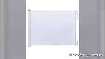 26,000 baby safety gates recalled due to potential chemical hazard