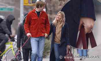 Sienna Miller, 38, continues to sport diamond ring amid claims she's engaged to Lucas Zwirner, 29