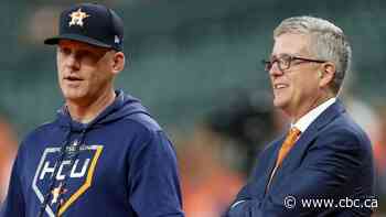Houston Astros manager, GM fired after suspensions for team's sign-stealing