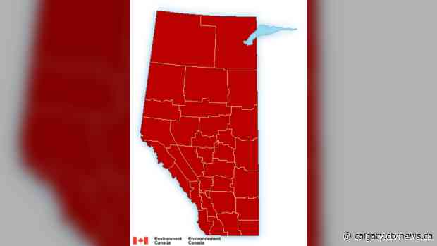 Extreme cold warnings sweep all of Alberta