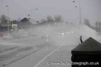 Northern Ireland traffic alerts: Man rescued from car as winds and rain battered Northern Ireland