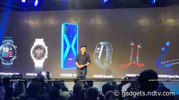 Honor 9X With Pop-up Selfie Camera, Honor Band 5i, Honor Magic Watch 2, Honor Sport Pro, Honor Sport Headphones Launched: Highlights