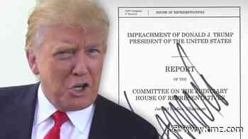 Trump-Autographed Articles of Impeachment Hit the Auction Block