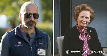 Tech Bro Uniform Meets Margaret Thatcher. Disruption Ensues.