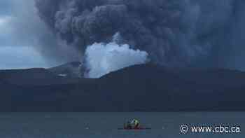 Philippine volcano trembles more, spews lava