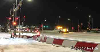 Extreme cold affecting Edmonton LRT near Southgate Centre