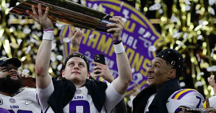 Joe Burrow, LSU cap magical season, beat Clemson 42-25 for title