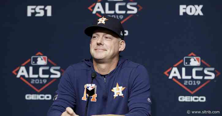 Houston Astros’ AJ Hinch, Jeff Luhnow fired for sign stealing