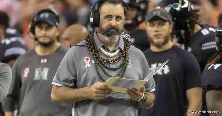 AP source: Wazzu finalizing deal to make Hawaii’s Rolovich head coach