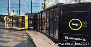 Cardiff council criticised for allowing vaping pop up shop in Central Square