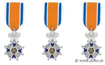 Drie Winsumer brandweermannen ontvangen Koninklijke onderscheiding