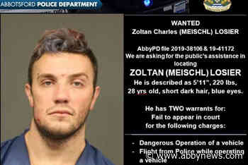 After a month on the run, wanted man arrested by Abbotsford police