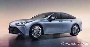 Toyota Mirai keeps its stunning looks in production form     - Roadshow