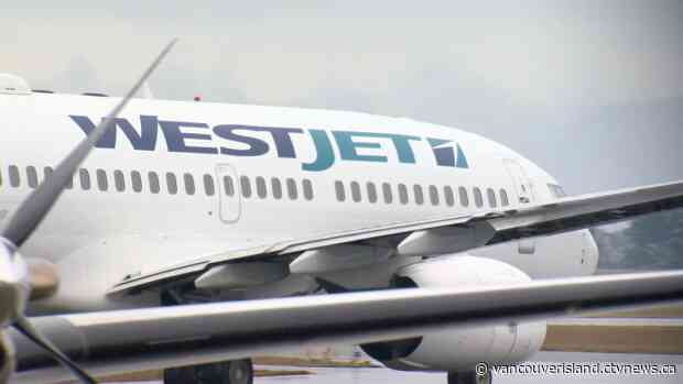 WestJet flight bound for Victoria diverts to Vancouver after striking bird