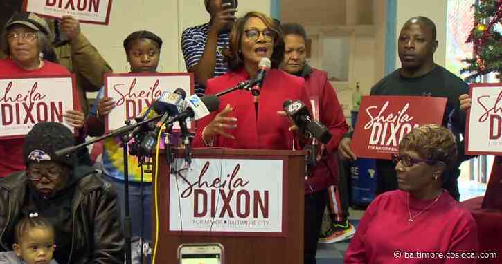 Sheila Dixon Set To Make Mayor Run Official Wednesday