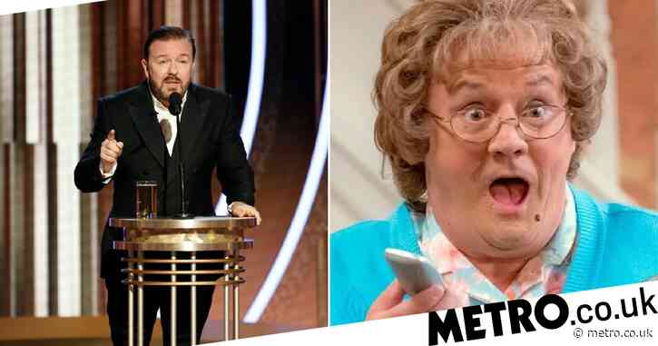 Ricky Gervais comes for Mrs Brown’s Boys as he plugs After Life ahead of NTAs