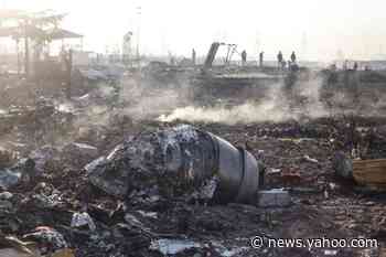 New video shows that 2 missiles struck the Ukrainian plane that crashed in Iran