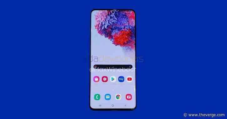 Latest Galaxy S20 Plus leak shows off 120Hz display and no headphone jack