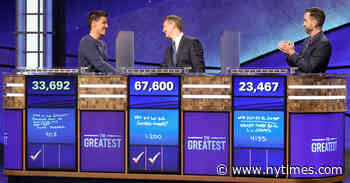 Ken Jennings Wins ‘Greatest of All Time’ Title on ‘Jeopardy!’