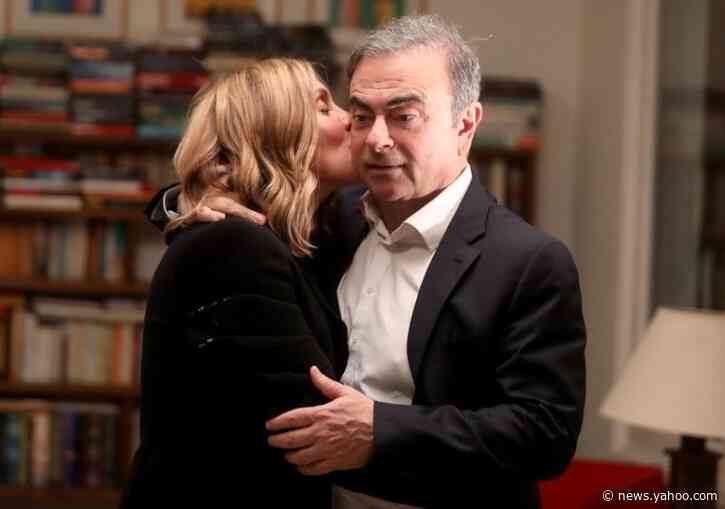 Exclusive: 'I'm happy he did it' - in Beirut, wife of fugitive Ghosn slams Japanese justice