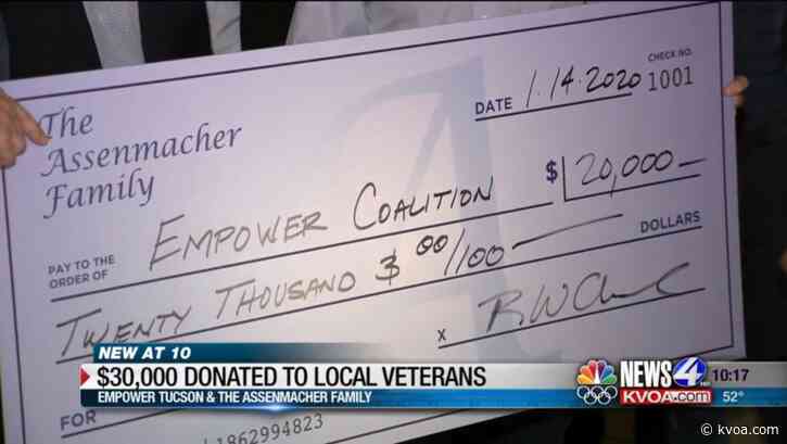 $30,000 donated to local veterans