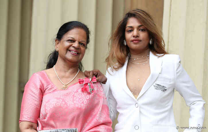 MIA receives MBE from Prince William: “Today I’m accepting this in honour of my mother”