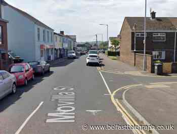 Masked man in knife robbery at Newtownards off-license