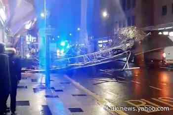 Slough incident: Huge section of roof ripped off block of flats in High Street during strong winds
