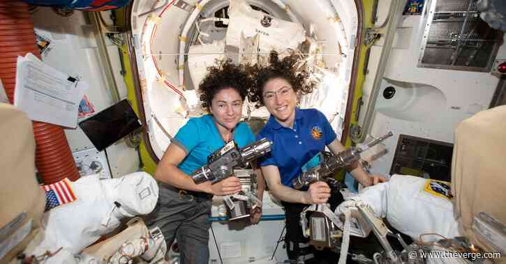NASA astronauts will recreate history this morning and perform another all-female spacewalk