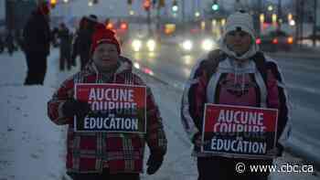 Thousands of students in the northeast stay home with latest OSSTF one-day strike