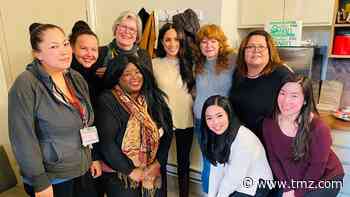Meghan Markle Surfaces at Women's Center in Vancouver Amid Drama