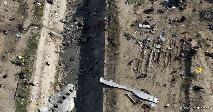New video shows two Iranian missiles hit Ukrainian plane