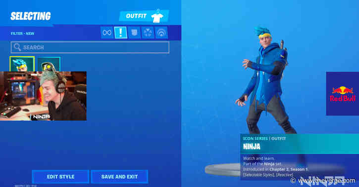 Ninja is getting a Fortnite skin