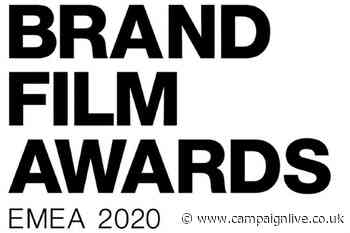 Brand Film Awards EMEA 2020: entry deadline nears