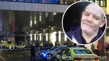 Man crossing Blackett Street on mobility scooter died after being hit by bus 'obscured from view'