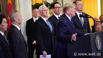 Trump und Xi beschließen den Deal, den sie nie wollten