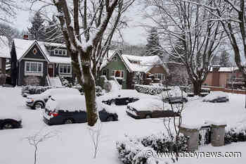Winds up to 90 km/hr expected as snowfall warning ends in Metro Vancouver