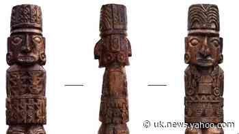 Pachacamac Idol statue’s true colours finally revealed
