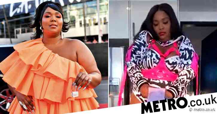 Lizzo can fit a whole lot in her teeny tiny handbag as she pokes fun at trend in hilarious viral video