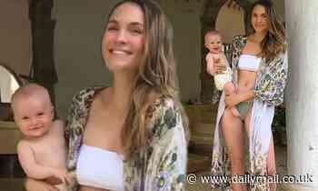 Laura Byrne shows off her incredibly-toned bikini body in Bali