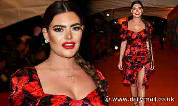 Megan Barton Hanson exudes glamour as she attends Cirque du Soleil performance